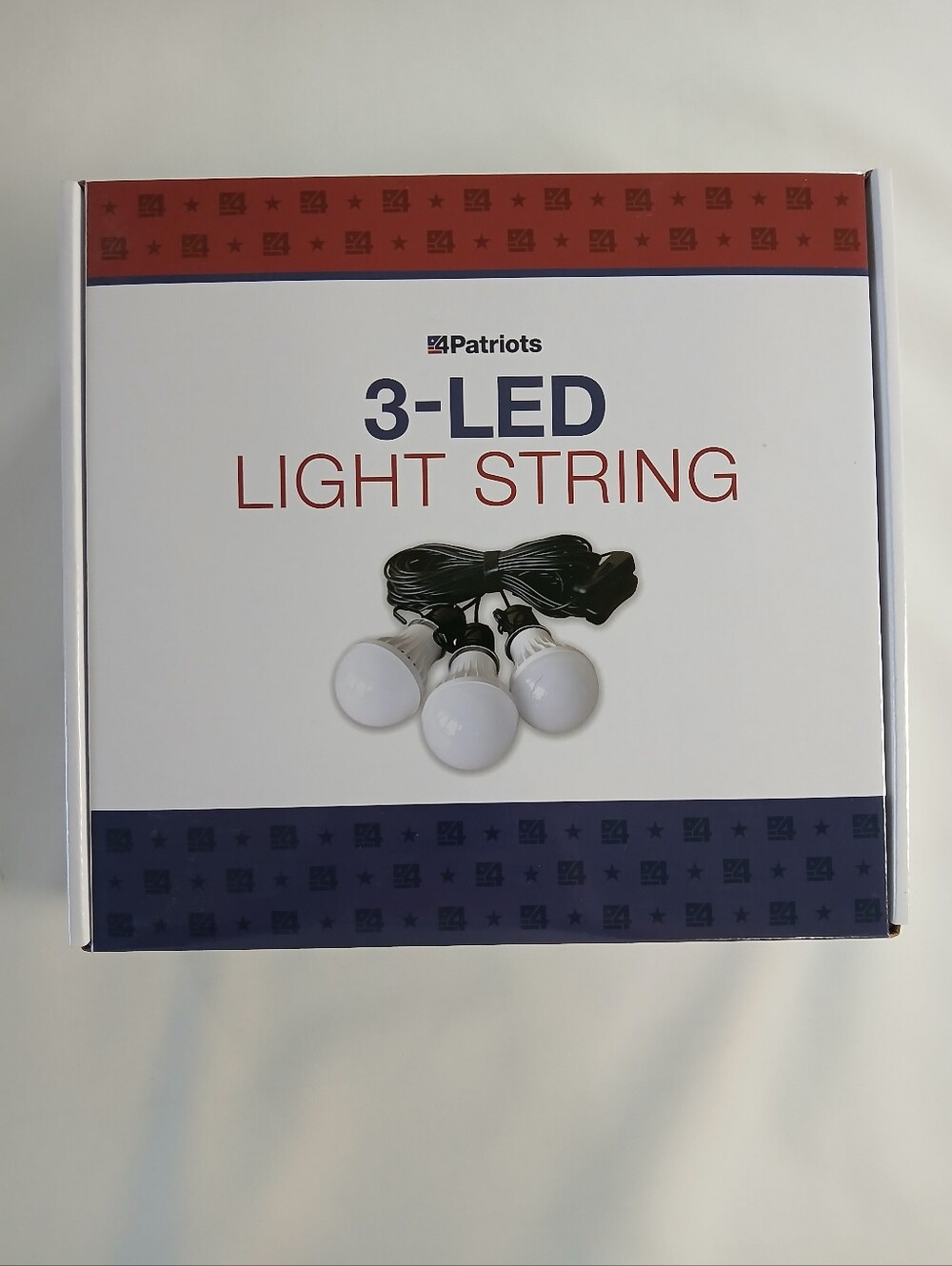 New 4Patriots 3-LED Light String
